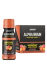 ONNIT Alpha Cérebro Foco Tiro, sabor de pêssego, Nootropic Dietary Supplement Drink que apoia energia, foco e humor, IGENTM Não-GMO testado, 2,5 fl oz, 6 contagem