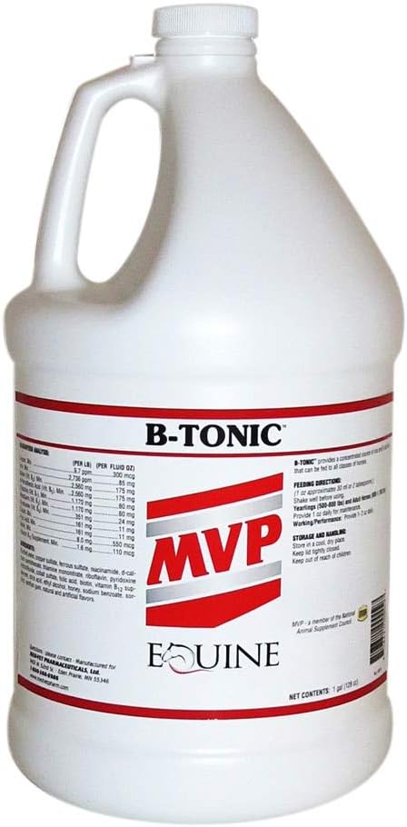 MVP B-Tonic B Vitaminas e suplemento de ferro para cavalos
