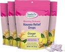 Sweetie Pie Organics® Manhã doença Náuseas alívio gotas, Ginger, 4 oz, 4 pacote