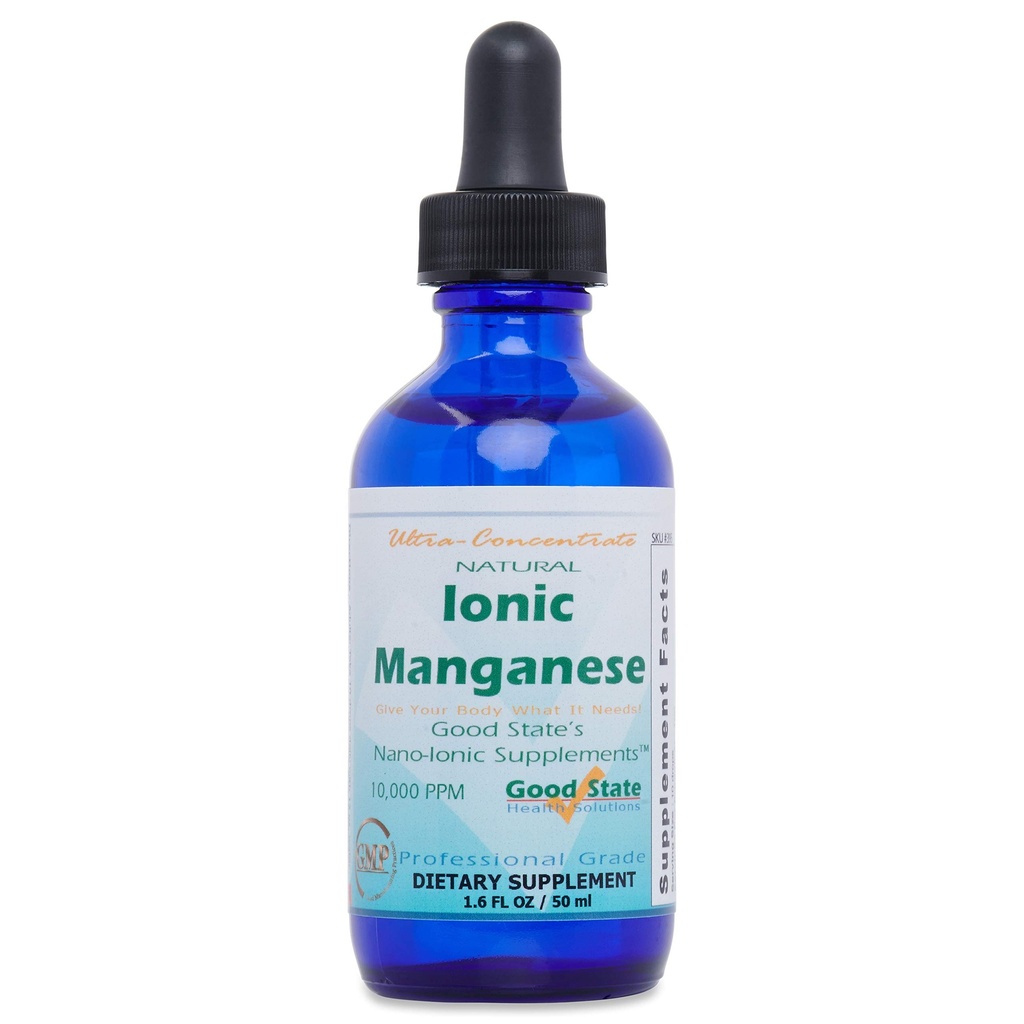 Manganês natural iônico bom estado Concentrado líquido nano tecnologia mineral de tamanho profissional suplemento dietético de grau médio