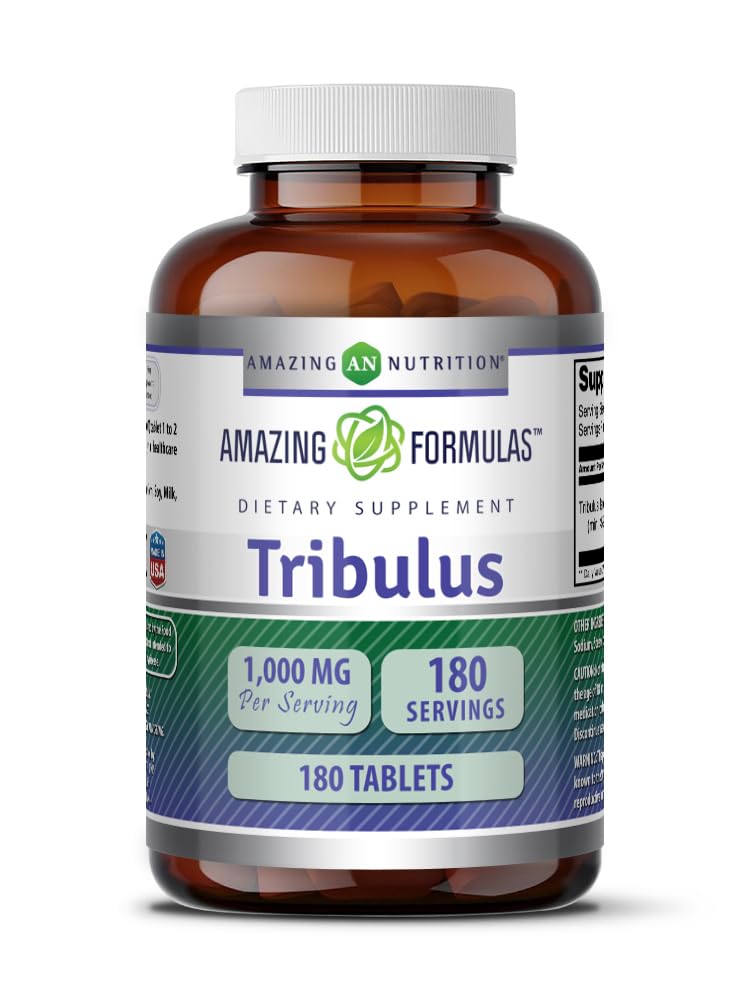 Incrivel Fórmulas Tribulus Extract Supplement 1000 Mg Por Serviço 180 Comprimidos Não-GMO Sem Glúten