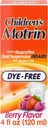 Crianças Motrin Oral Suspensão Medicina para Crianças, 100mg Ibuprofeno, Berry Flavored, 4 fl. oz