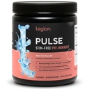 LEGION Pulse Pre Treino Suplemento - Todos os óxidos nátricos naturais Pré-treino Beber para aumentar a energia, Creatina livre, naturalmente adoçado, Beta Alanine, Citrulina, Alpha GPC (Cafeína Free Arctic Blast)