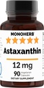 Astaxantina 12 mg - 90 Veg Cápsulas