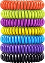 14 Pacote Pulseiras Mosquito para Crianças Adulto - Natureza Citronela, Limonada e Eucalyptus, Até 350 horas de proteção