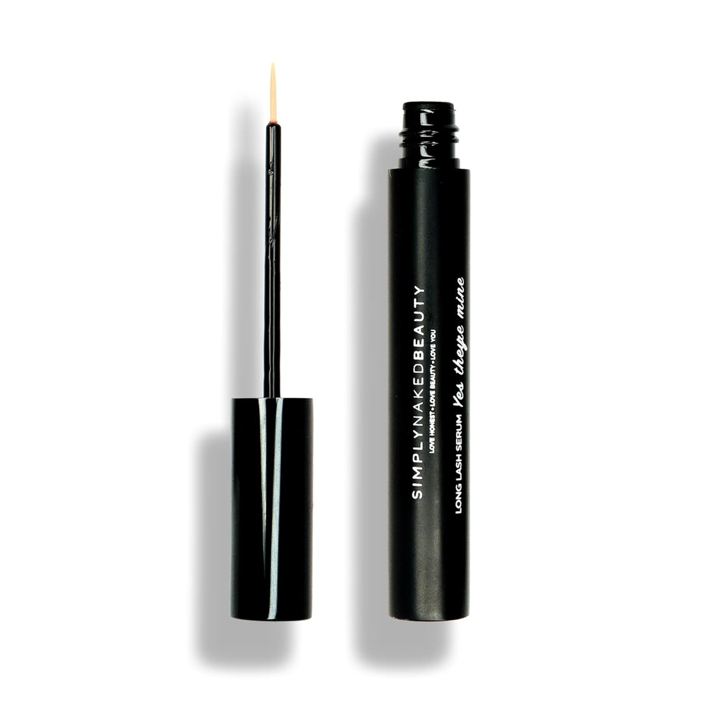 Lash Growth Serum & Brow Enhancer (5 ml) Get Longer, Fuller Cílios em 12 dias - Natural & Planta Based Peptides for Healthy Brow & Lash Growth - Cruelty Free Lash Serum por Beleza Simplesmente Nua