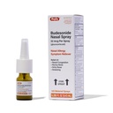 Rugby Budesonide Nasal Spray - Alergia e alívio de congestão nasal - Livre de álcool - 0.285 Fl. Oz.