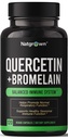 Quercetin natgrown com Bromelain Suplemento Complexo - 120 Cápsulas