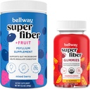 Bellway Super fibra de pó + frutas, pastilhas mistas de cereja Super fibra