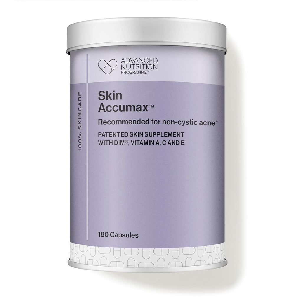 Jane Iredale Pele Accumax Nutricional Suplemento Cápsulas Melhorar Acne & Promover a pele saudável contém vitamina A, C e E Vegan & Gluten-Free
