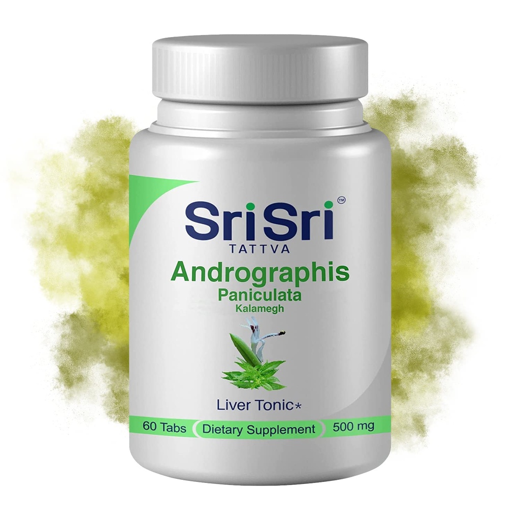 Andrographis Paniculata Supplements – 60 comprimidos Planta Based Herbals Respiratory Wellness – Imune Força Restaurativa Andrographis Tablets – 500 Mg Orgânico Verde Chiretta Herb