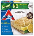 Atkins Snack Light Crispy Lemon Bar, 5 Barrinhas (Pack of 2)