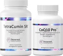 Tesseract Medical Research Body Repair com Vitality Boost, suplemento de suporte conjunto, liberação sustentada e coenzima Q10 Suplemento antioxidante para a saúde ideal