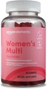 Elementos - Multivitamínicos Orgânicos de Mulheres Adultas, 90 Gummies (30 porções), Vegetariano, Sem Glúten (Anteriormente Revive)