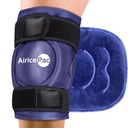 Pacote de gelo para alívio da dor do joelho, Reusable Gel Ice Wrap para lesões, Inchaço, Cirurgia de substituição do joelho, Terapia com compressão fria para artrite, Meniscus Tear e ACL, Azul