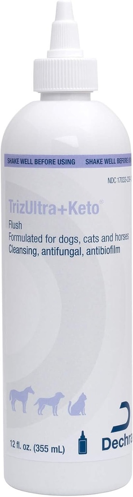 Flush para cães, gatos e cavalos, 12 onças