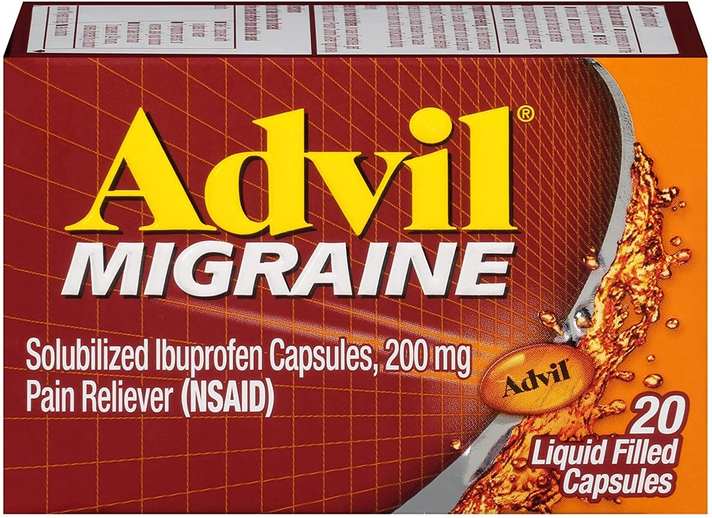 Advil 200 mg Cápsulas líquidas cheias 20 ea