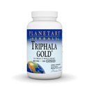 Herbais planetários Triphala Gold 550mg Cleanser & Tonifier Força extra Ayurvedic - 120 Veggi Caps