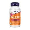 Now Foods Supplements, Sun-ETM 400 UI com d-alpha Tocoferol de óleo de girassol não-GMO, 60 Softgels