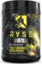 RYSE Godzilla X Noel Deyzel Pré-treino em pó - Passion Abacaxi - 400mg Cafeína, High Stim Pré-treino para homens e mulheres com Citrulina e Beta Alanine - Energia, Bomba e Foco - 20/40 Servings