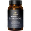 Inessa Advanced Biotic Complex - 50 bilhões de CFU Probióticos para as mulheres digestivo, Gut Saúde com liberação tardia - 7 Strain Dairy Soy Gluten Free Probiótico Suplemento - 30 Cápsulas Vegan para homens & Wome