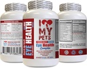 I love my PETs LLC Dog Eye Supplement - Dog Eye Health Complex - Fórmula Premium - Vet Recomendado - Dog Lutein - 1 garrafa (60 doces)