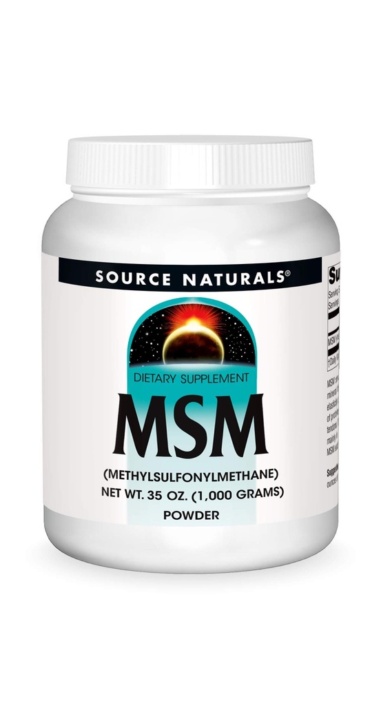 Fonte Natural HSH (Metilsulfonilmetano) WT. 35 Onça (1.000 gramas) - Pó