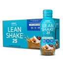 GNC Lean Shake 25 Protein Shake, Clinicamente comprovada gestão de peso, substituição de refeições, 25g de proteína com zero adicionado de açúcar, pronto para beber, caramelo de coco, pacote de 12