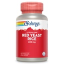 SOLARAY Red Rice 600mg Suporte do sistema, não irradiado e sem citrinina, laboratório verificado, 120 VegCaps