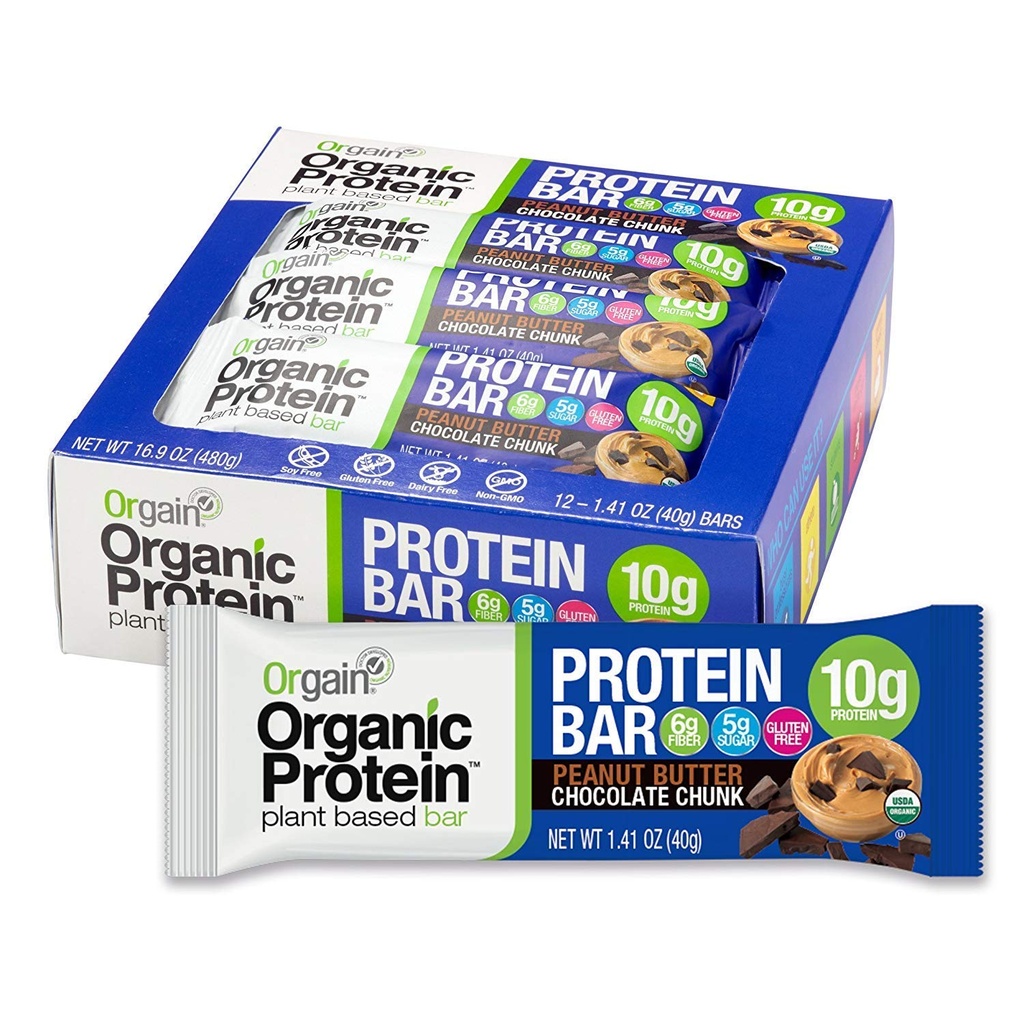 Nossas barras de proteína orgânica - Caso de 12 - 1,41 OZ