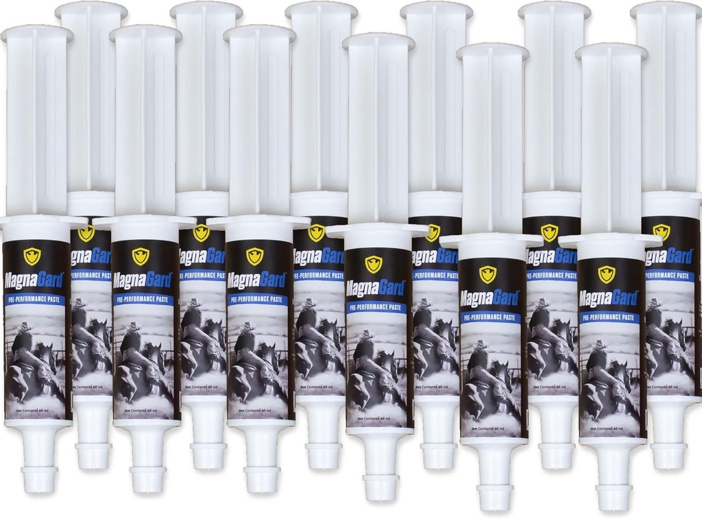 Colar calmante de pré-desempenho para cavalos - Todos os suportes gástricos naturais da Eagle Equinine (12 Pack)