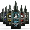 Bossman Jelly Beard Oil Variety Pack - Beard Grooming Care and Growing Kit - Todos os 6 cheiros de óleo de barba - Made in USA