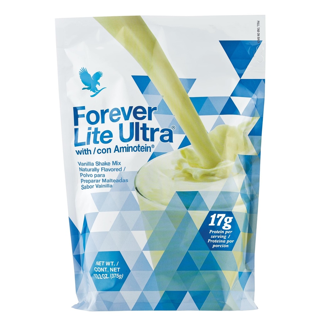Para sempre vivendo Ultra Baunilha Protein Shake - 13.2 onças