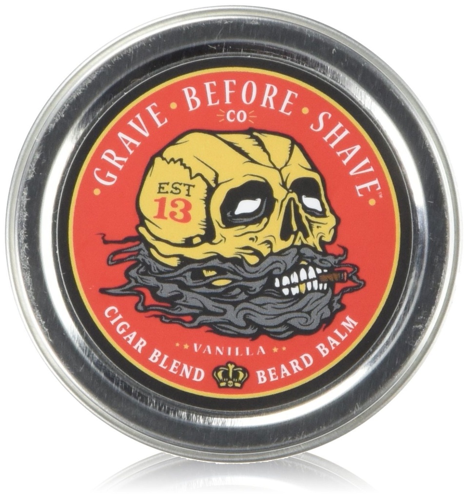 Campainha Antes de ShaveTM Charuto Blend Balm (Cigar / Vanilla perfume) (2 onças)