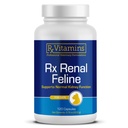 Rx Vitaminas Renal Felina - Cat Rim Suporte com Cardo de Leite para Gatos - Anti-Inflamatório para Gatos - Boosts Cat Antioxidante Saúde & Cat Fígado Suporte - Gato Imune Booster - 120 Cápsulas