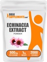 BulkSuplementos.com Echinacea Extract Powder - Echinacea Extract, Suplemento de ervas para apoio imunológico - Vegan & Gluten Free, 500mg por serviço, 1kg (2,2 lbs) (Pacote de 1)