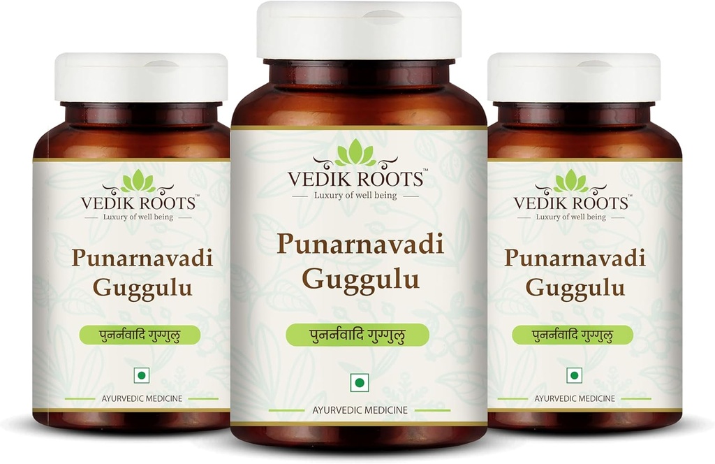 Punarnavadi Guggulu - Suporta o Rim e a Saúde do Fígado