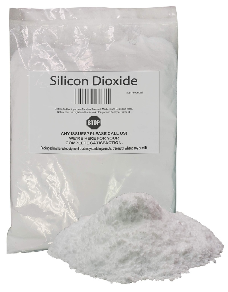 Dióxido de silício 1 Libra-Silica Powder-Anti Caking Agent