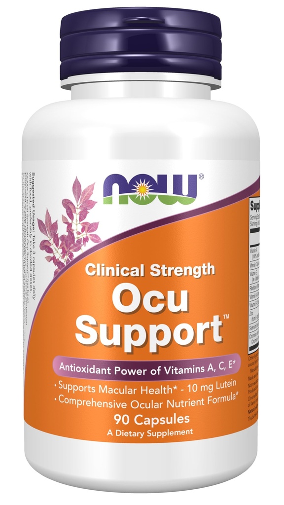 AGORA Suplementos, Suporte OcuTMcom FloraGLO® Lutein, além de vitaminas A, C e E, 90 Veg Cápsulas