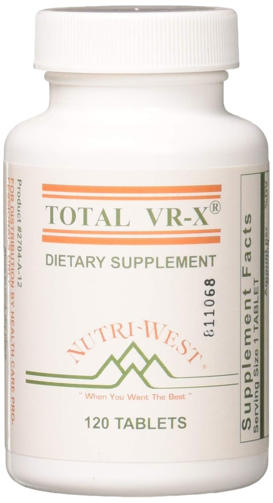 Nutri-West - Total VR-X - Anteriormente Total Virx - 120