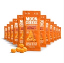 Queijo Lua Cheddar Acredite, 1 onça, 12-Pack, Crunchy, Protein-Rich Cheese Snack, Keto Friendly, 100% queijo real