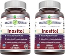 Fórmulas surpreendentes Inositol 1000mg Suplemento