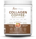 NUTRACOLLAGEN Peptide Powder com café Columbian Premium; Grama-Fed; Keto Friendly, MCT Coconut Oil Powder, Soy Free, Glúten livre de açúcar, 40mg Cafeína / SVG; Mocha Hazelnut 25 Servings