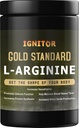 L-arginina em pó Suplemento de Crescimento Músculo Suplemento de Amino-ácido Suplemento de Crescimento Músculo para Homens Mulheres 300 gm.