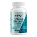 Comprimidos de Cloreto de Sódio Heivy 1000mg - Comprimidos de Sal Puro, 365 Comprimidos, Cloreto de Sódio, Não-GMO - Equilíbrio de Eletrólitos e Hydration Support, Eletrólitos Replenyer Hydration Drink