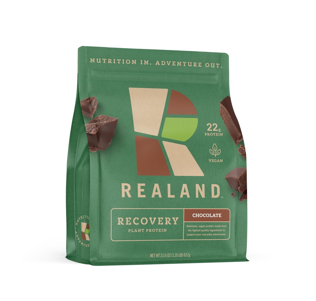 Chocolate Vegan Protein Isolate - Fava Bean Protein Powder for Recovery - 22g of Protein - 17 Servings