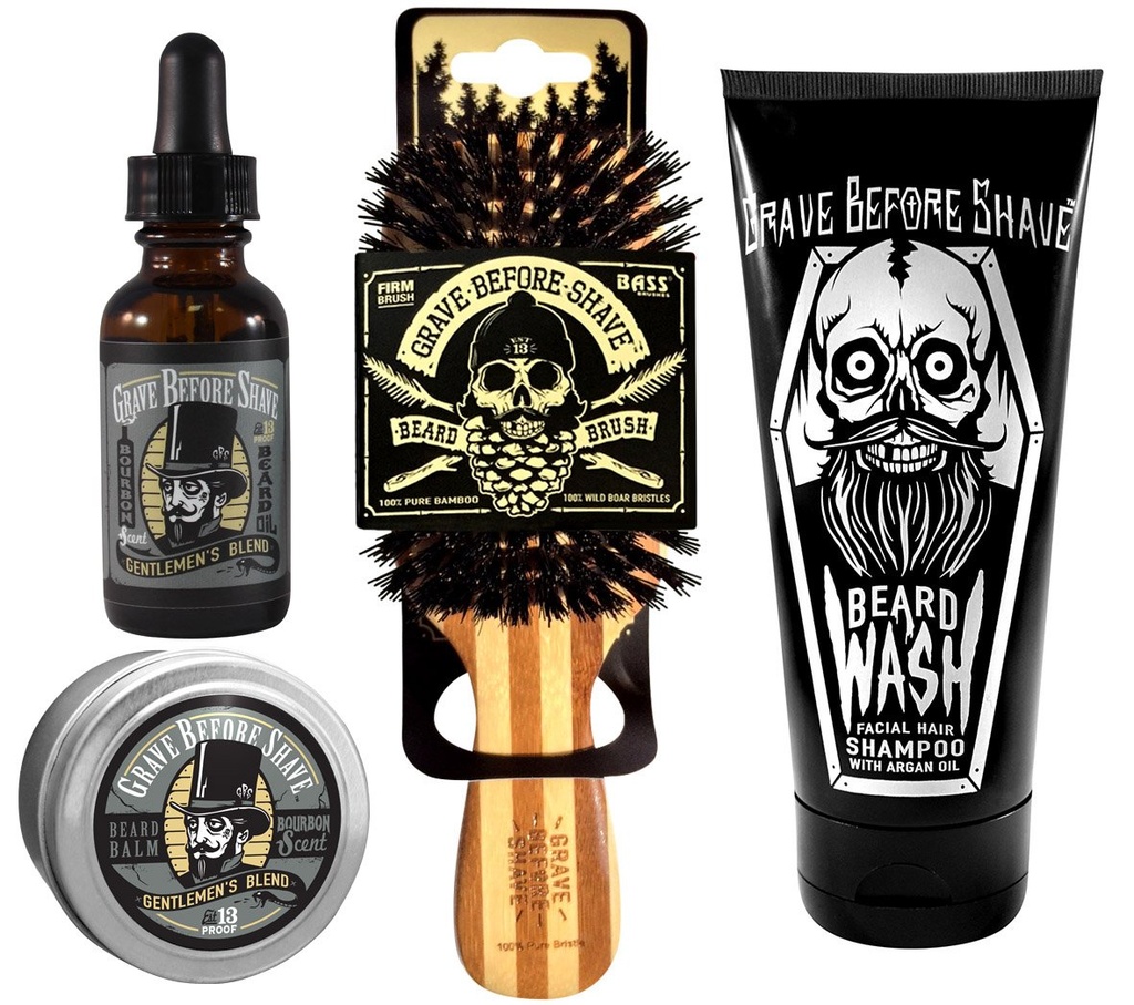 Sepultura antes ShaveTM Barba Care Pack (Missão de Cavalheiros)