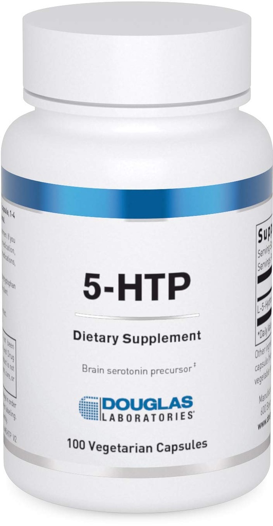 Laboratórios Douglas - 5-HTP (50 mg.) - Precursor de Serotonina Cerebral - 100 Cápsulas