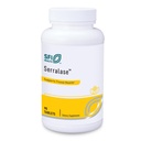Klaire Labs SFI Health Serralase - Mistura de Enzima Proteolítica Vegetariana com Serratia Peptidase & Bromelain para Digestão, Fonte de Papaya & Abacaxi, Hipoalergênico (90 comprimidos entéricos revestidos)