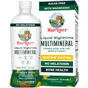 MaryRuth Orgânicos Líquidos Durante a noite Multimineral □ NO Melatonina □ Citrato de magnésio □ Cálcio □ Zinco □ Vitamina D3.